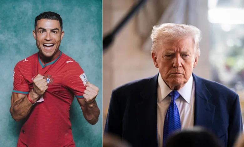 Cristiano Ronaldo and Donald Trump