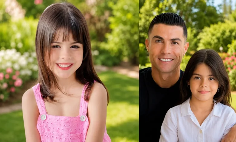 Eva Maria Dos Santos smiling with her family during a special celebration